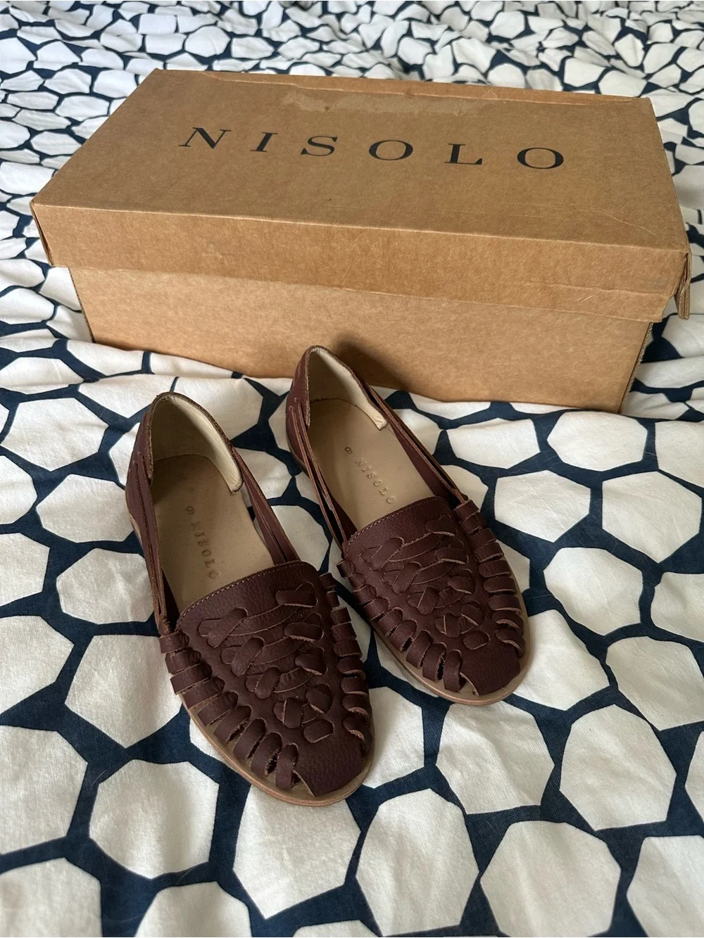 Brown Huarache Sandals - Nisolo